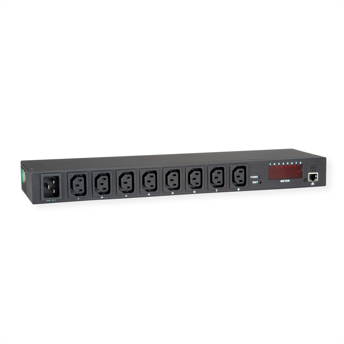 VALUE IP-Steckdosenleiste 8fach, 19-Zoll-Rackmount