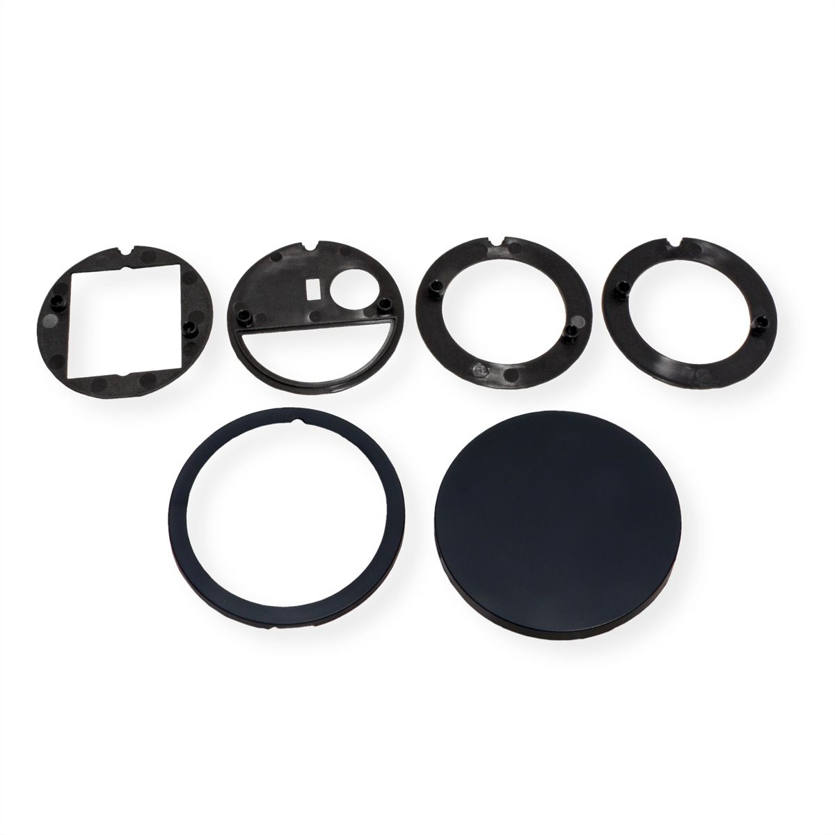 BACHMANN PIX Set de couvercles, noir