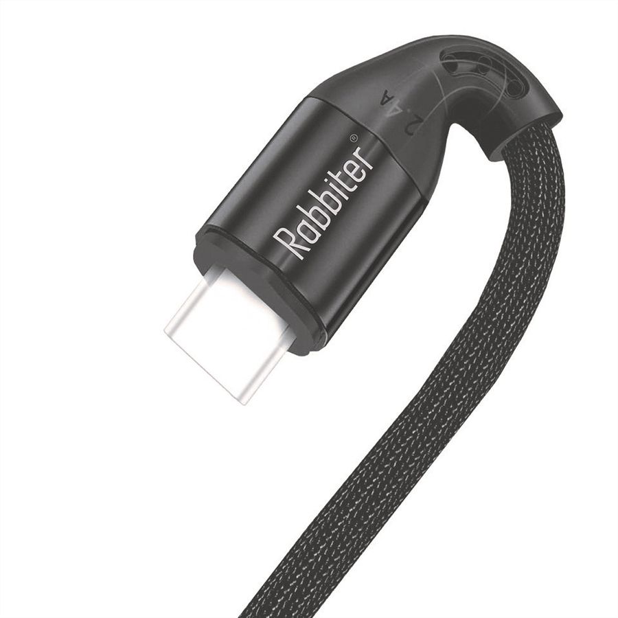 Rabbiter Power USB-C Kabel, 100W, 1.5m, schwarz, 1,5 m