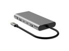 VALUE USB-C Dockingstation, 2x 4k HDMI, DP, VGA, Gigabit Ethernet, 2x USB-C, 2x USB-A, PD