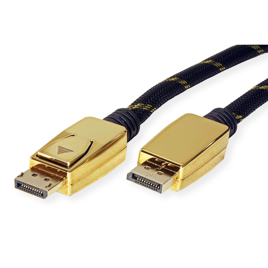 ROLINE GOLD DisplayPort Kabel, DP ST - ST, 10 m
