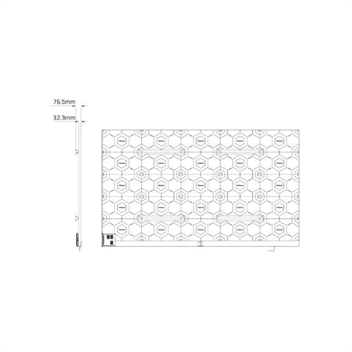 Hisense LED Wall All-in-One HAIO136DE, 136", 1.59mm, 1920x1080, 500cd/m²