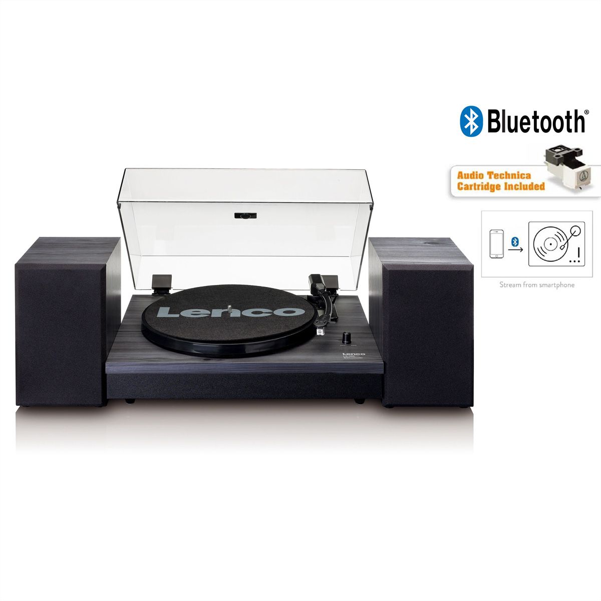 Lenco Platine vinyle LS-300BK , Noir