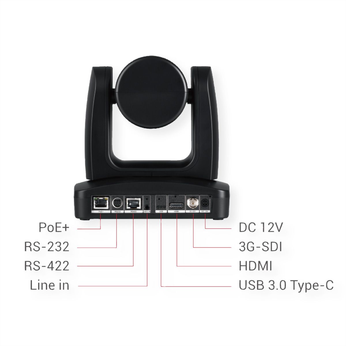 Aver Autotracking-Kamera PTC330N, schwarz