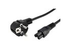 VALUE Netzkabel, 3pol. Notebook-Buchse, schwarz, 1,8 m
