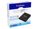 Verbatim CD/DVD Lecteur externe, USB-C 3.2, 1,5 GBit/s