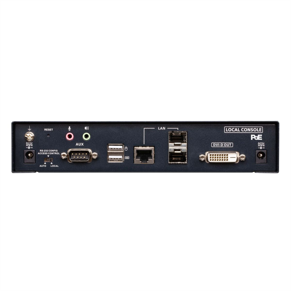 ATEN KE6922T Émetteur KVM 2K DVI-D Dual Link sur IP avec double SFP et PoE