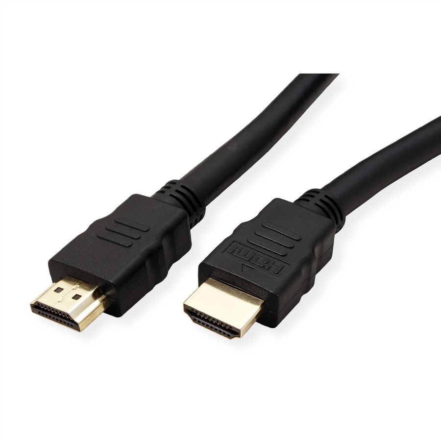 VALUE 8K HDMI Ultra HD Kabel mit Ethernet, ST/ST, schwarz, 0,5 m