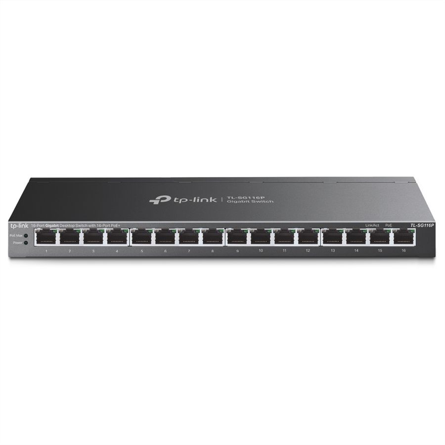TP-Link TL-SG116P Omada PoE+ Switch 16 Port