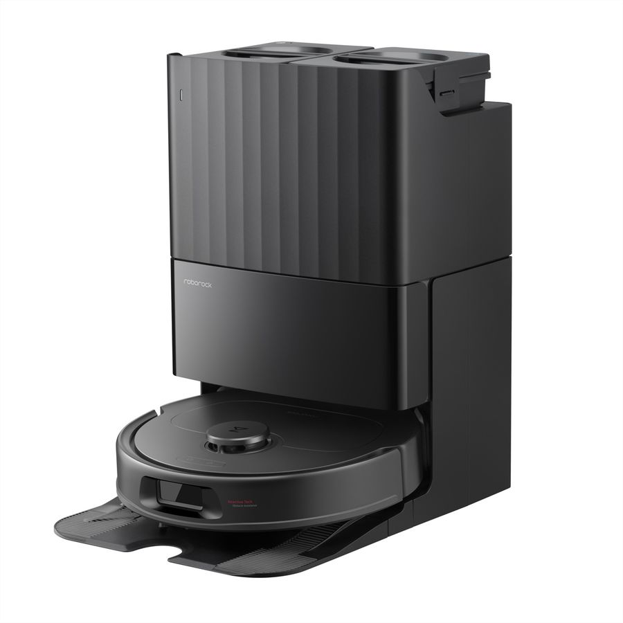 Roborock Aspirateur Qrevo S ProX noir, Robot aspirateur/balayeur