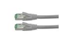 ROLINE RM Cordon Cat.6A S/FTP(PiMF), gris, 1 m
