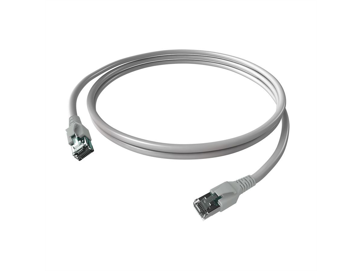 EasyLan FlexBoot Cordon Cat.6A, S/FTP, gris, 2 m