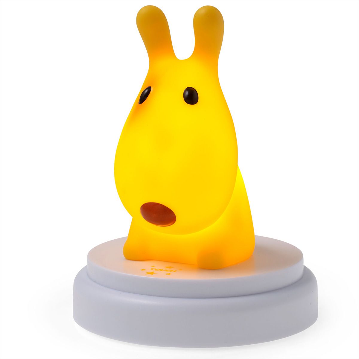 Alecto LED-Nachtlicht INNOCENT DOG, gelb, Hund