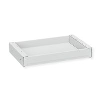 VALUE Tiroir sous bureau ultra-mince, taille moyenne, blanc