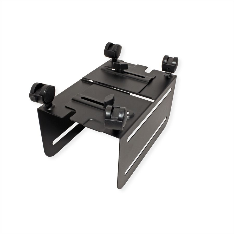 VALUE PC-Ständer, rollbar, bis 10 kg, schwarz
