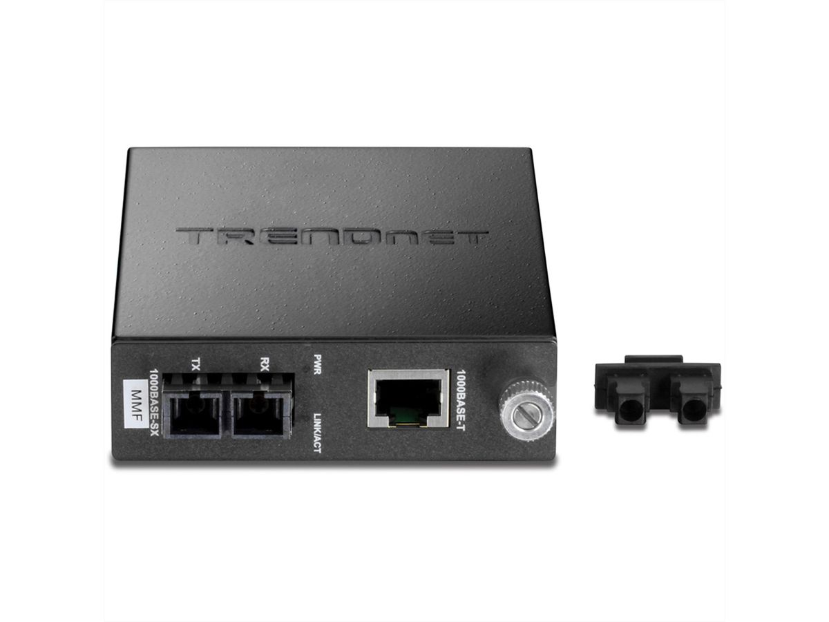 Trendnet TFC-1000MSC Convertisseur FO SC 1000Base-T - 1000Base-SX
