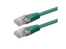 ROLINE Cordon Cat.6 (Classe E), UTP, PoE, vert, 2 m