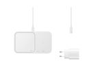 Samsung Wireless Charger Duo, weiss, weiß