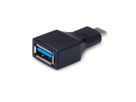 VALUE USB 3.2 Gen 1 Adapter, USB Typ C - A, ST/BU, OTG, schwarz