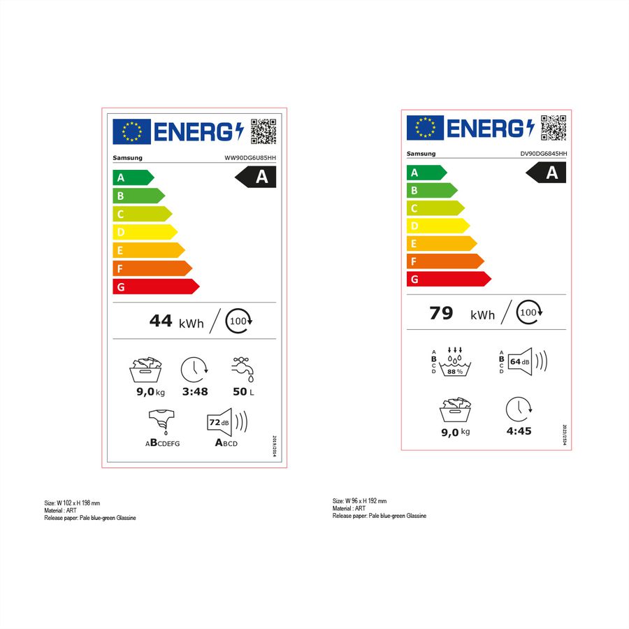 Samsung Waschturm WW6000_DV6000, 9/9kg WW90DG6U85HHU5_DV90DG6845HHU5_SKK-DF