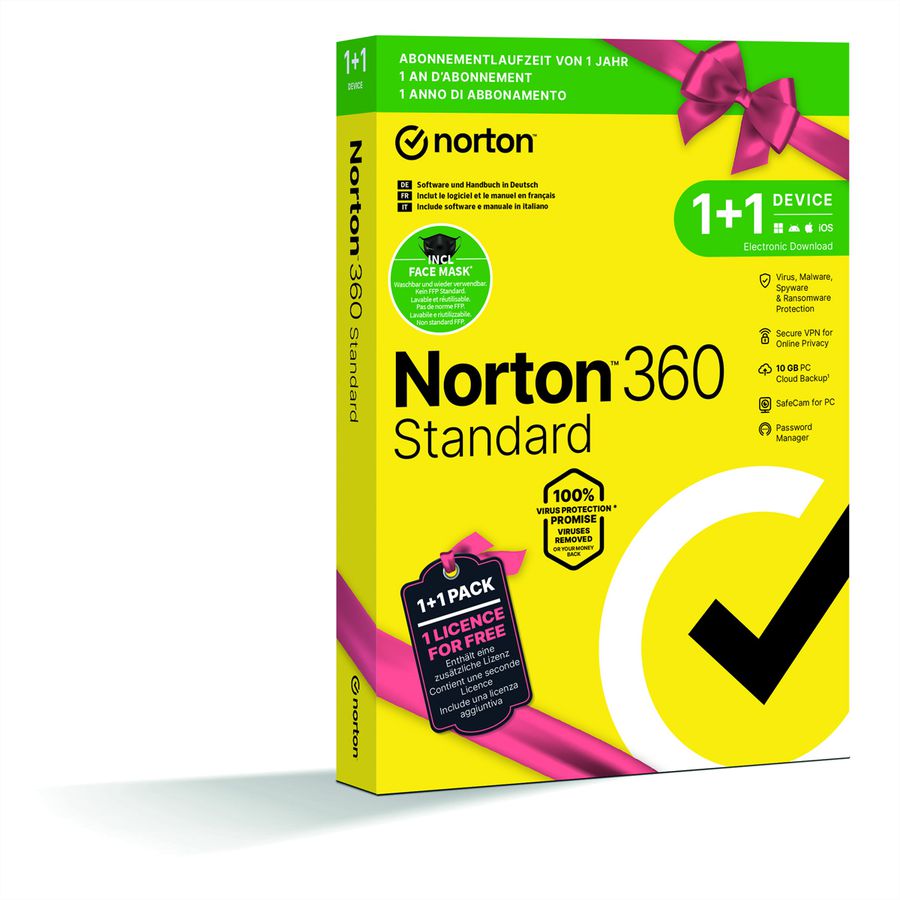 Norton 360 Premium 10 Device, 75GB, 12 Mois