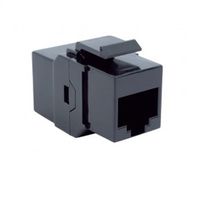 BACHMANN Keystone CAT6 UTP Coupleur RJ45 non blindé, noir
