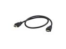 High Speed True 4K HDMI Kabel mit Ethernet, schwarz, 0,6 m