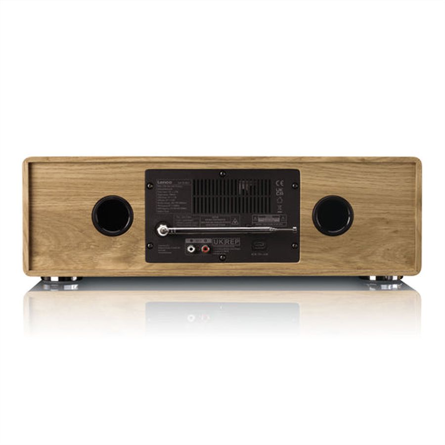Lenco DAB+ Radio DAR-281WDSI argent, FM, Lecteur de CD