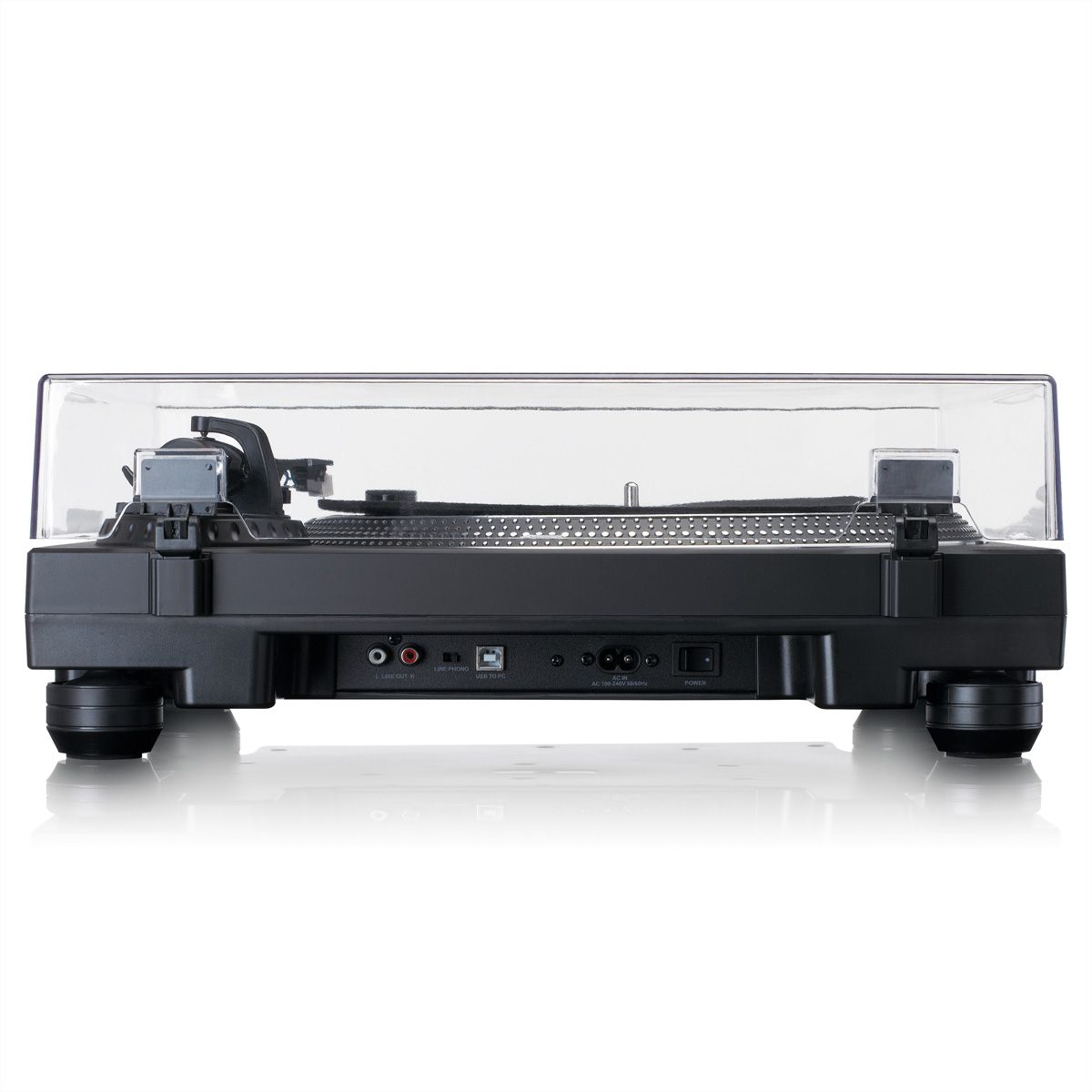 Platine vinyle Lenco L-3818BK, Noir