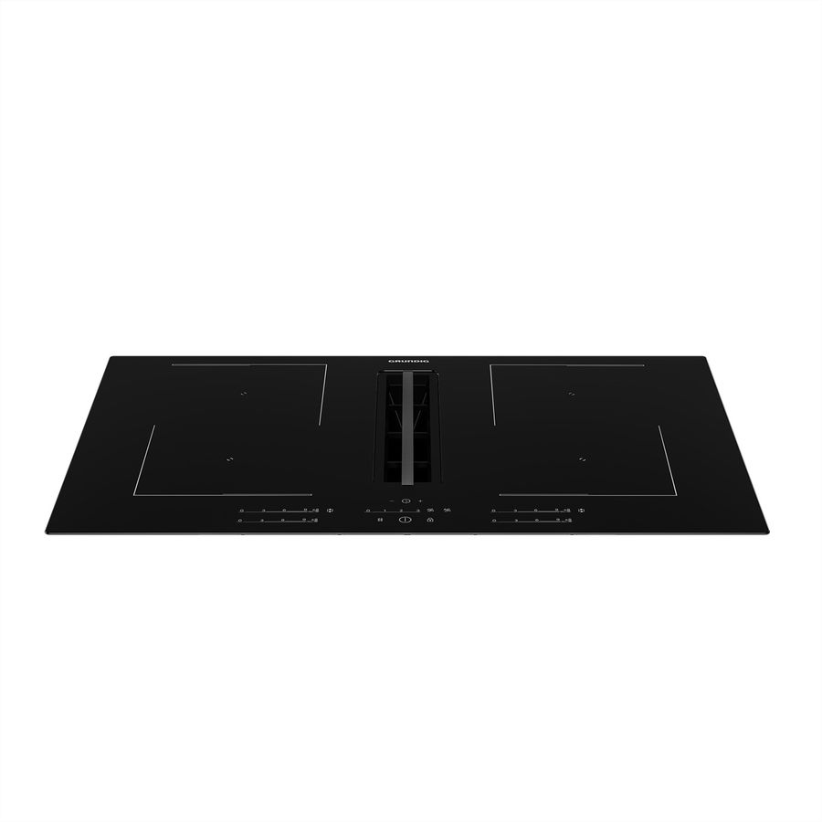 Grundig Induktionskochfeld GIEH 834480 P, 80cm, 4 Zonen, integrierter Dampfabzug