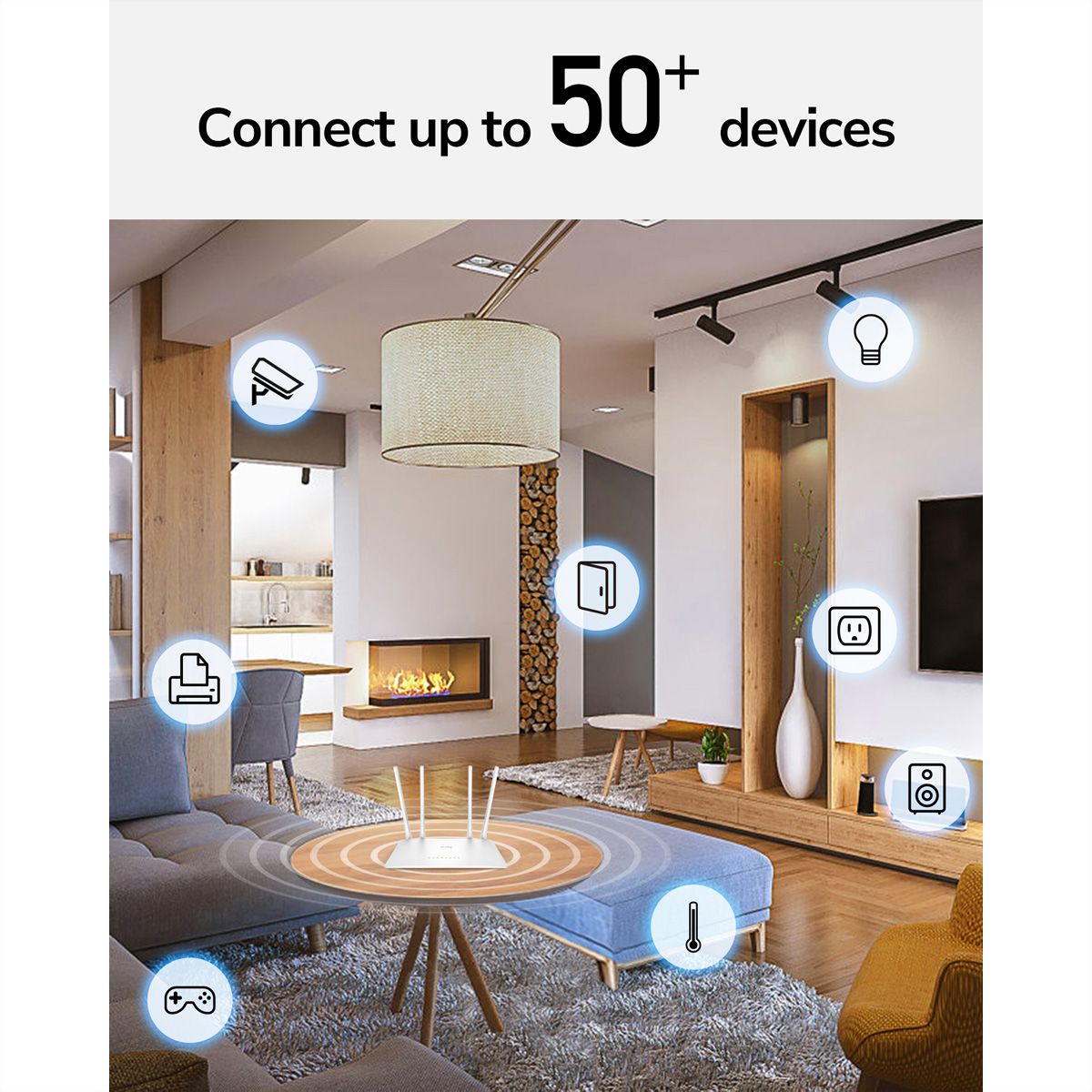 CUDY WR1200 AC1200 Routeur WiFi