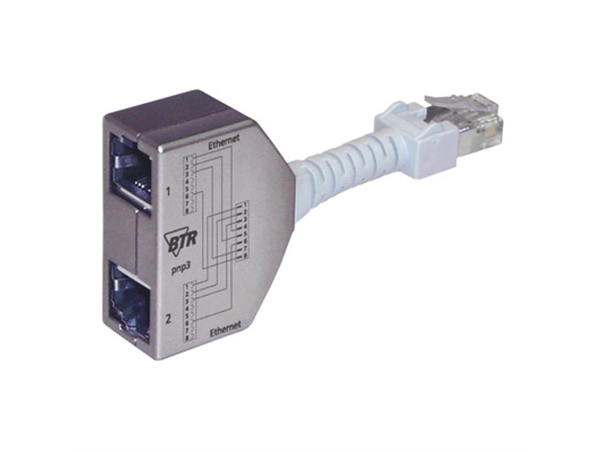 METZ CONNECT Adaptateurs "Cable Sharing" pnp3, ethernet/ethernet, x2