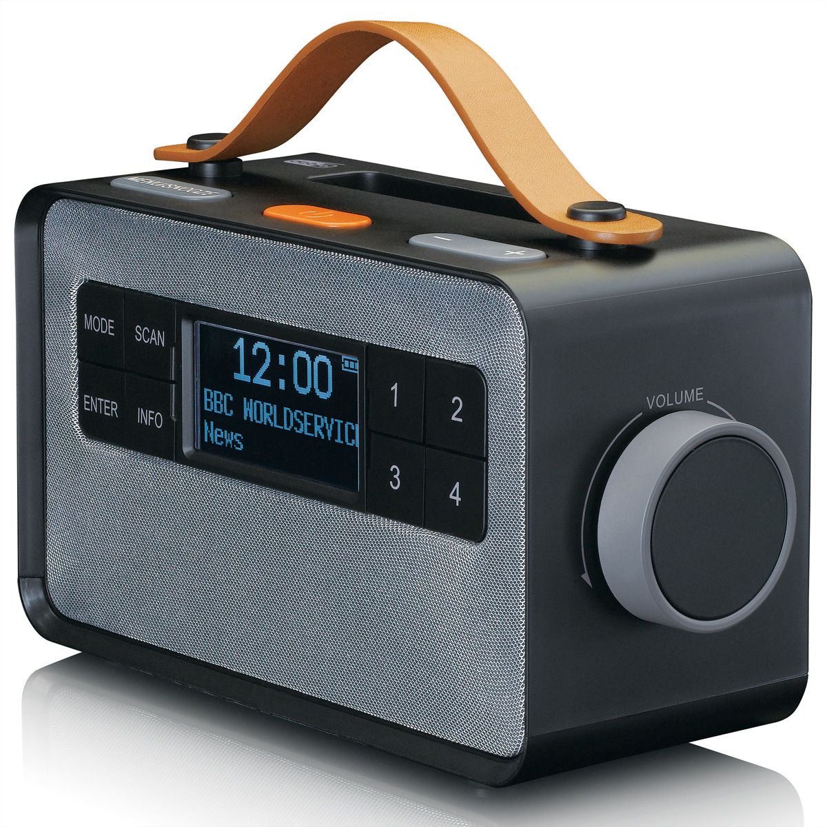 Lenco DAB+ Radio PDR-065BK