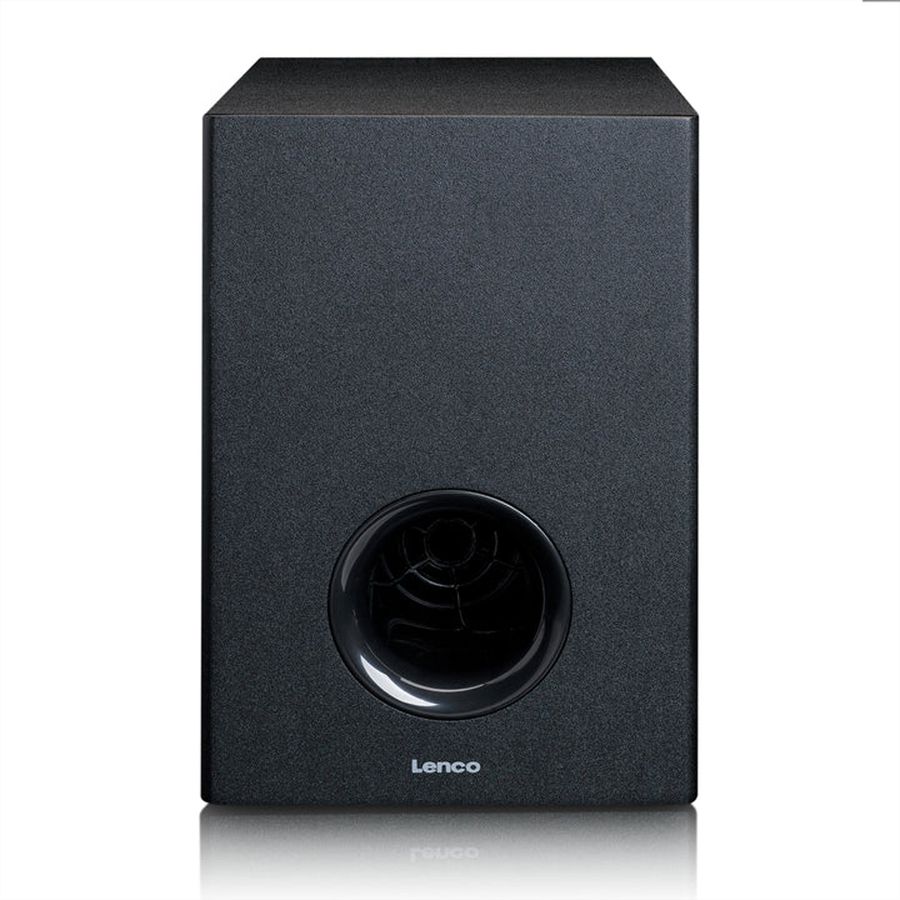 Lenco Barre de son avec subw. SBW-801BK, noir, HDMI