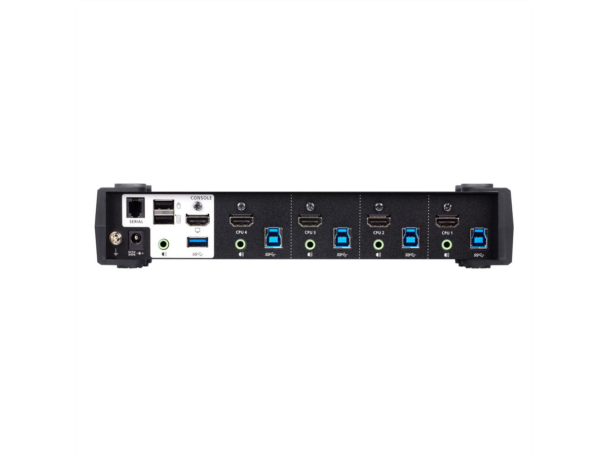 ATEN CS1824 Commutateur KVMP™ HDMI 4K 4 ports USB 3.0