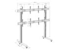 Hagor Wandhalterung HA-VWT 2 x 2 Portrait, Videowall-Trolley, schwarz