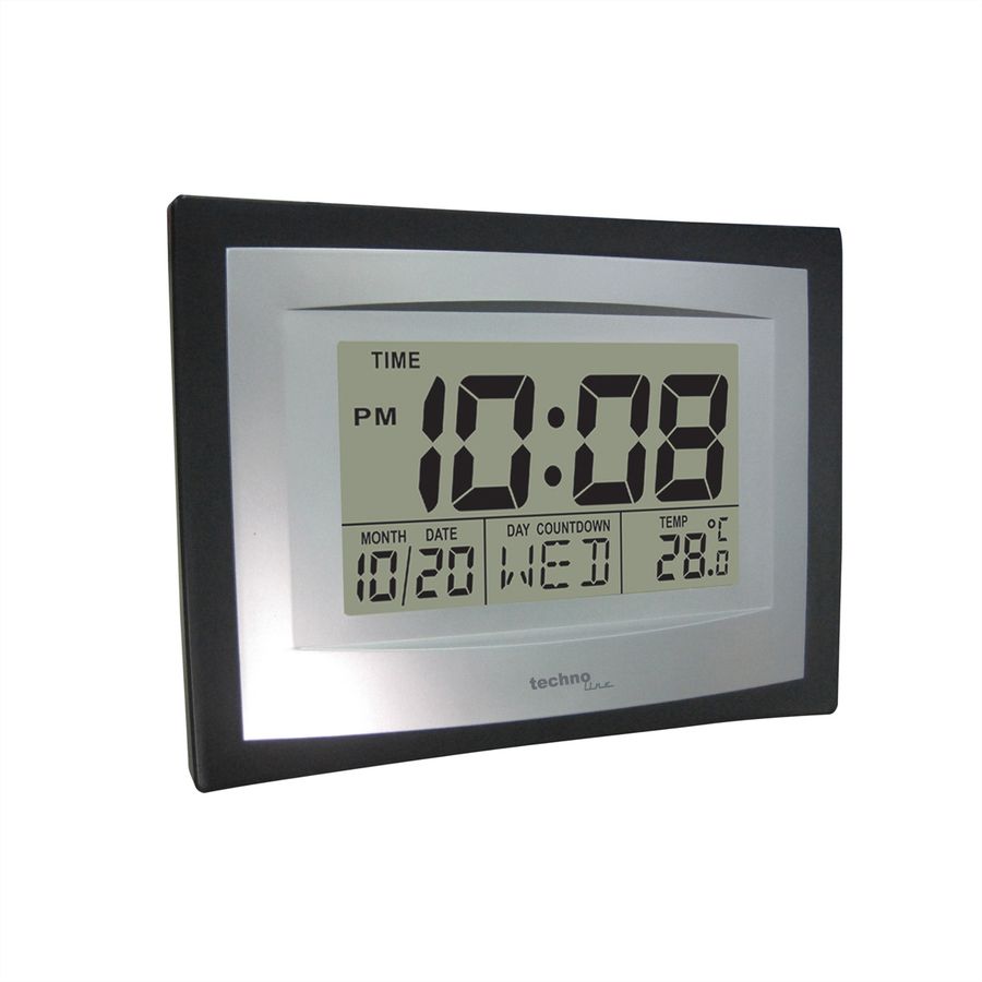 TechnoLine Wanduhr WS8004 Digital