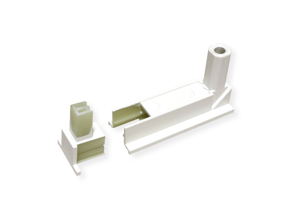 BACHMANN Desk2 Set de socles adhésifs, blanc