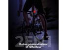 Dispositif de localisation T’nB pour vélos et scooters, Noir/Rouge