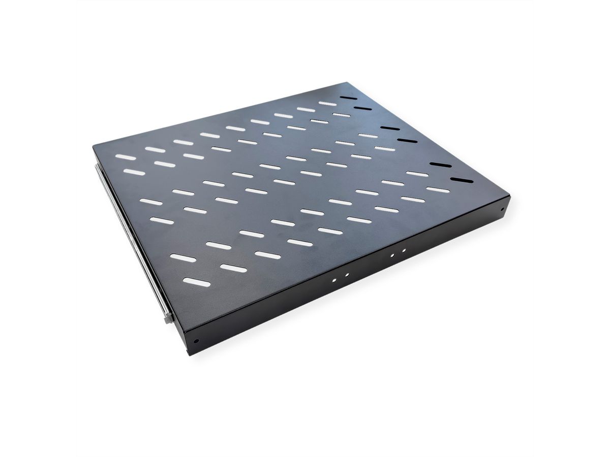 VALUE Etagère 19" télescopique, 420 x 568 mm, 25kg