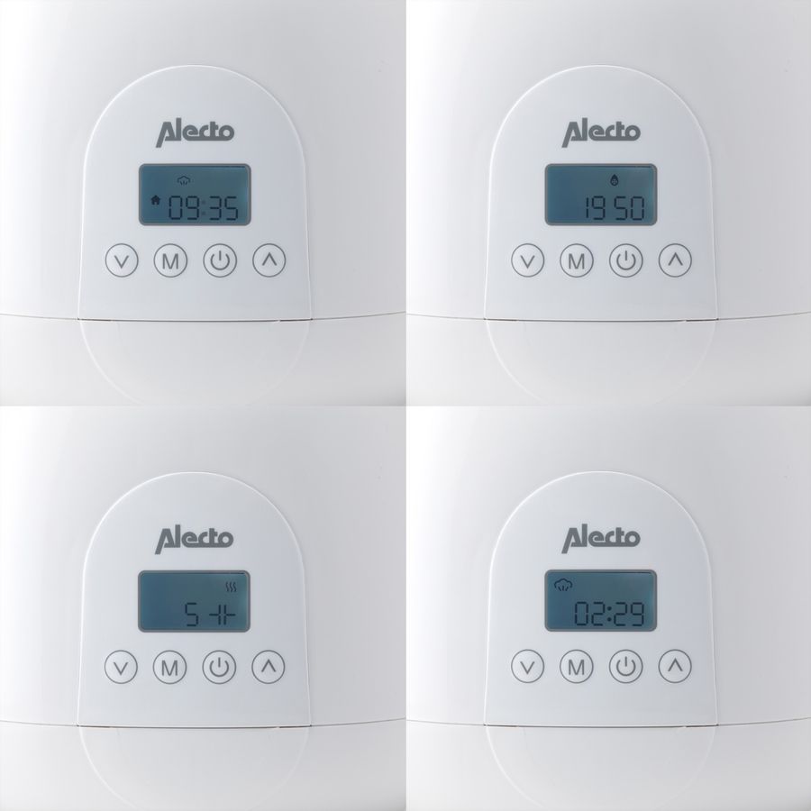 Alecto Chauffe-biberon duo BW-700TWIN numérique, pour chauffer et appliquer