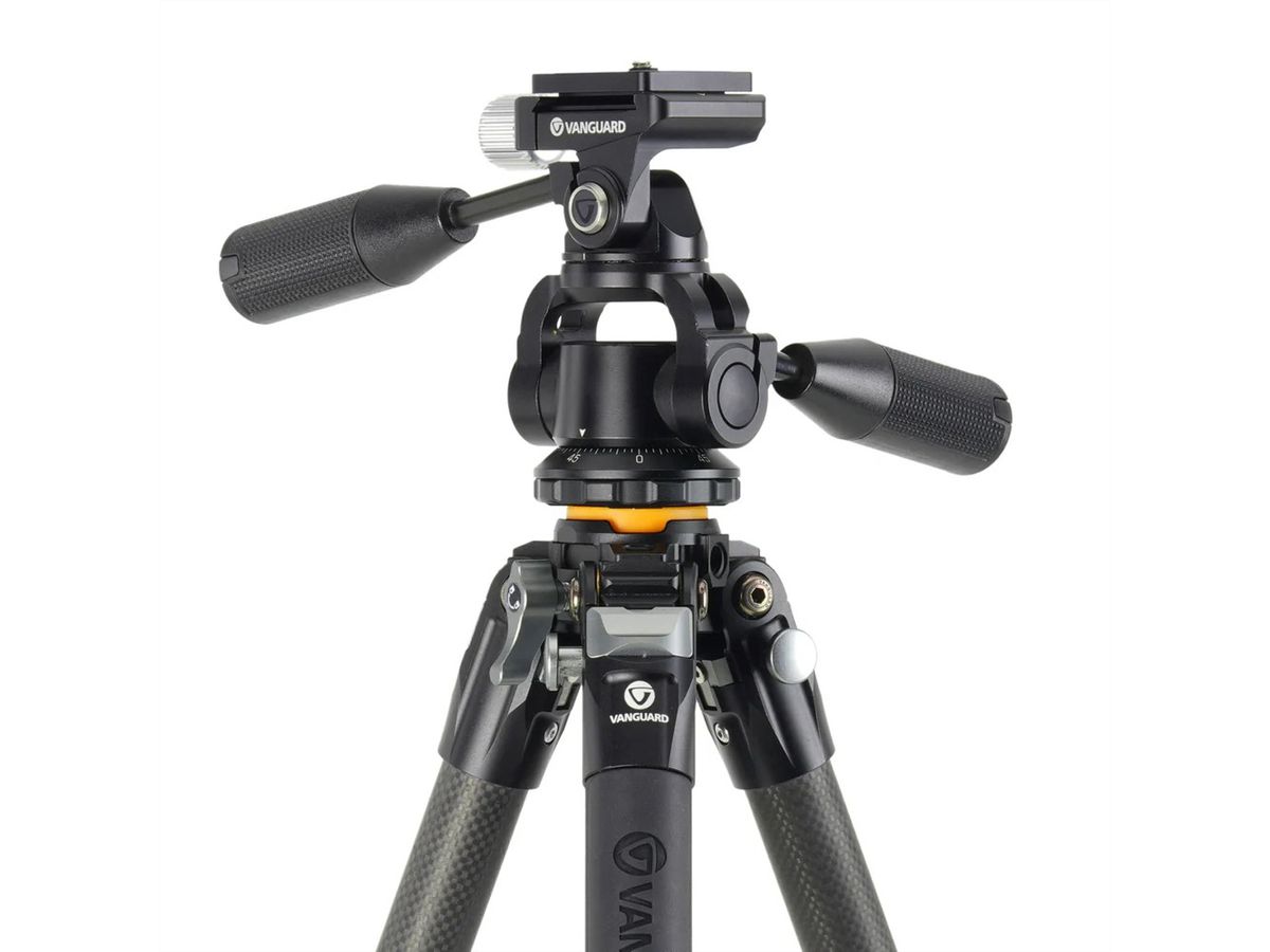 Vanguard VEO 5 264CPS38 Stativ, Traglast 10 kg, Carbon 3-Wege-Kugelkopf