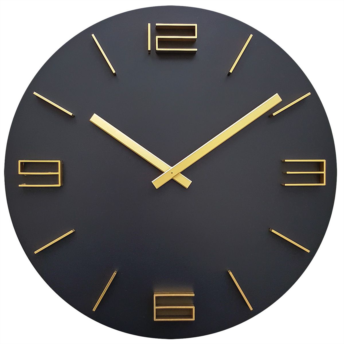 Technoline Wanduhr WT2400 schwarz Quarzuhr