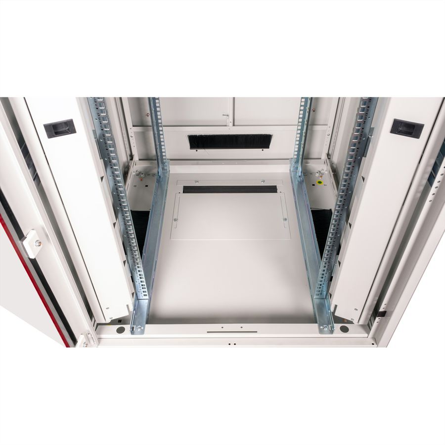 ROLINE 19-Zoll Netzwerkschrank Pro 26 HE, 800x800 BxT Glastür grau