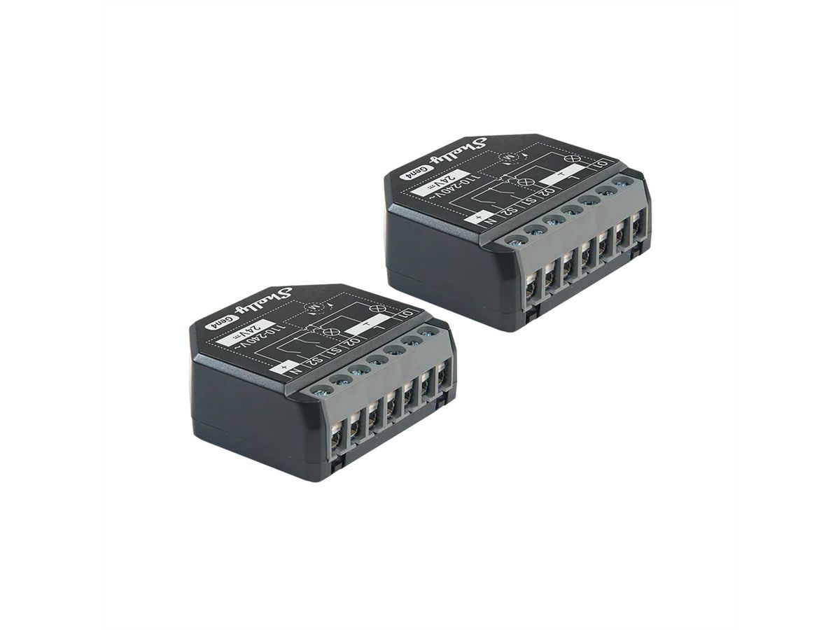 Shelly Acteur de switch 2PM Gen4, (Dual Pack)