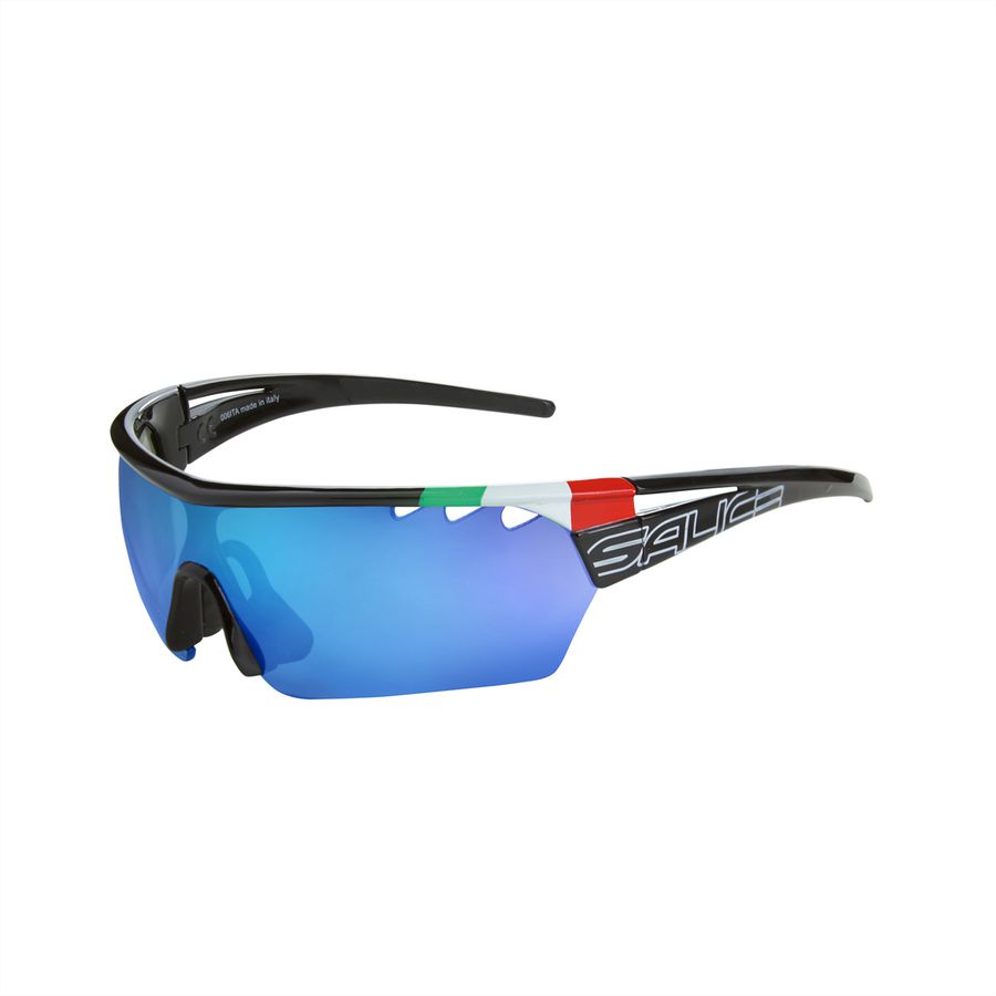 Salice Occhiali Lunettes de sports 006ITA, Black ITA / RW Blue