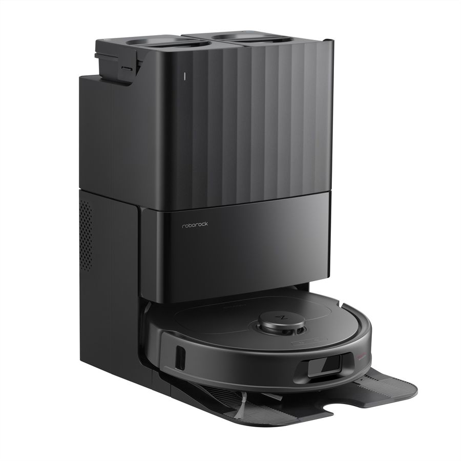 Roborock Aspirateur Qrevo S ProX noir, Robot aspirateur/balayeur