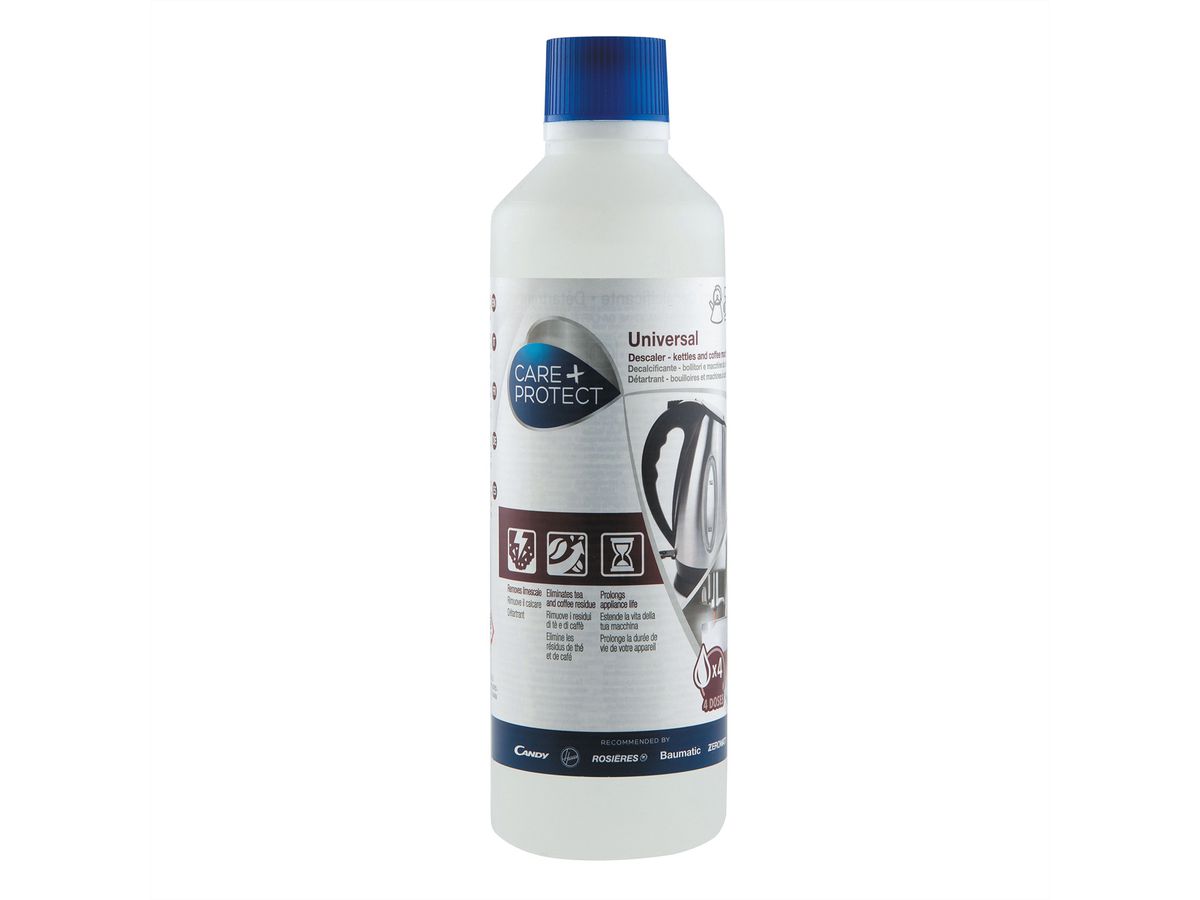 Care+ Protect Détartrant pour bouilloire électrique, et machines à café liquide 500ml