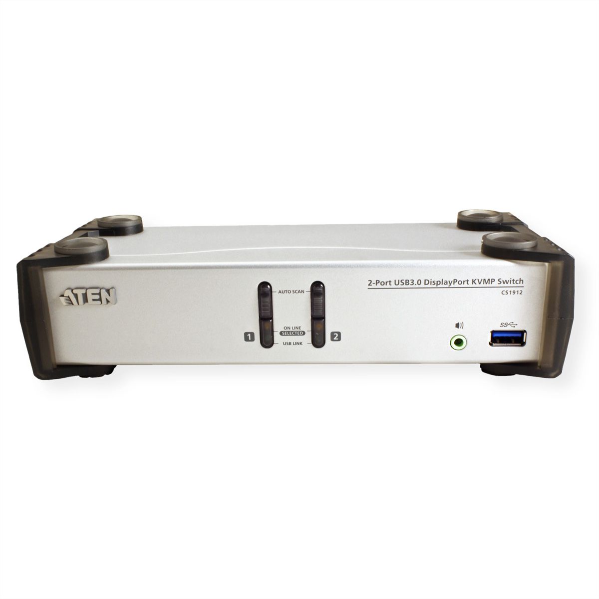 ATEN CS1912 Commutateur KVMP DisplayPort 2 ports USB 3.0