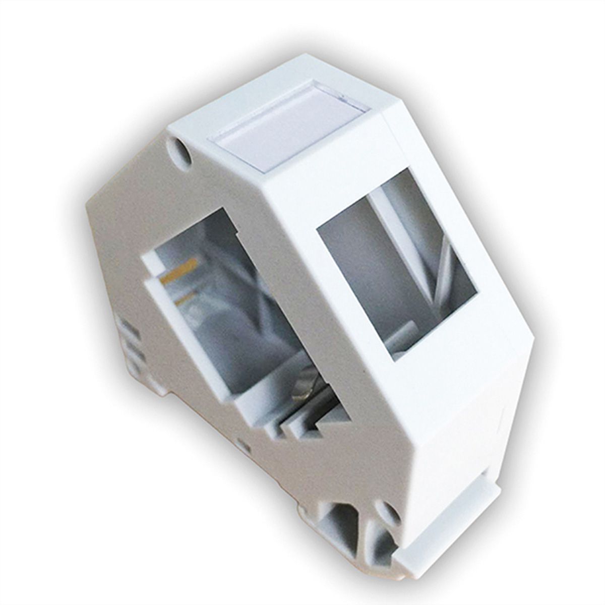 ROLINE Adaptateur de rail DIN pour module Keystone SLIM, non équipé